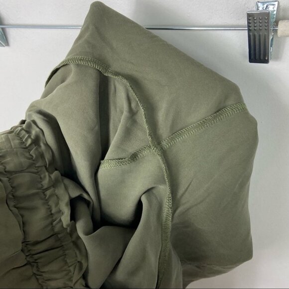 NWT Rickis Tie Waist Tapered Pant Green Size Large New With Tags Utility Trouser - Picture 11 of 16